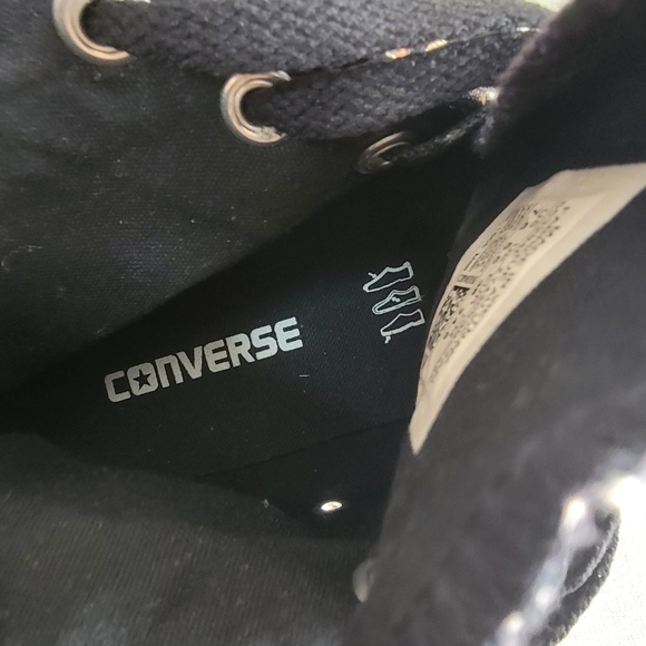 Converse Chuck Taylor 553294F Women's Digital Black Pink Floral Print Size 7.5 - Picture 3 of 6